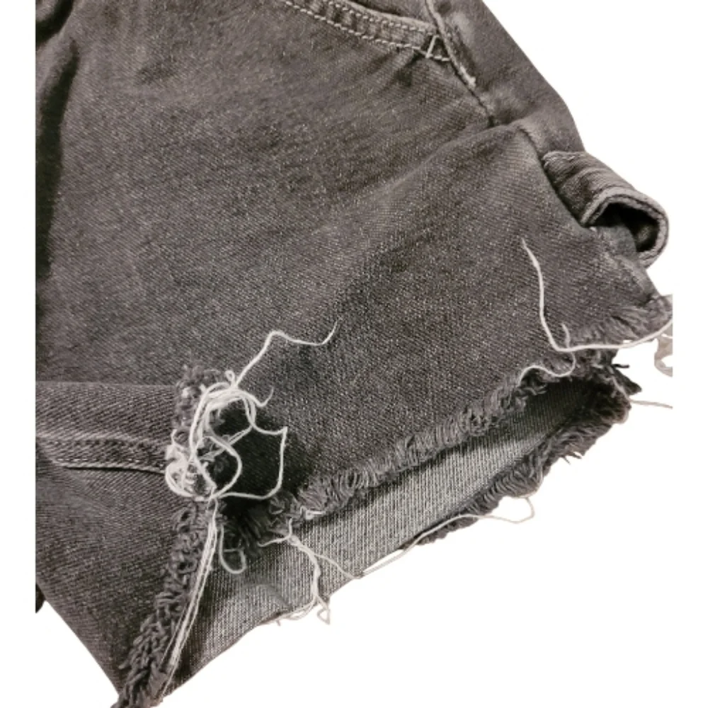 Pacsun Black Denim Shorts Size 25